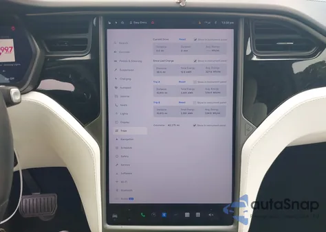2021 Tesla Model X Long Range Dual Motor All-Wheel Drive/Long Range Plus Dual Motor All-Wheel Drive z USA, uszkodzony, nr VIN 5YJXCBE2XMF324463